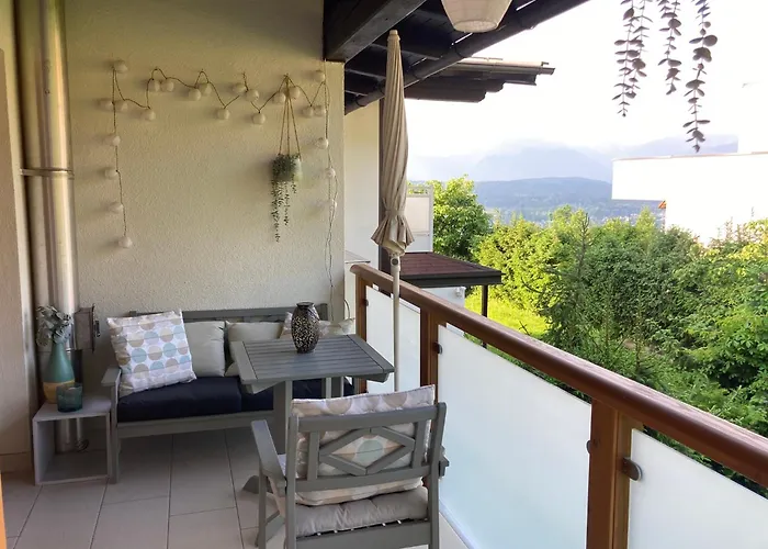 Apartment Berge Bytilly - In Den Hügeln über Velden - Idyllische Waldrandlage - überdachter Balkon Mit Blick In Den Garten - 3 Autominuten Ins Zentrum Und Zum Wörthersee - Carport - Waschmaschine&trockner - Wlan - Smart Tv